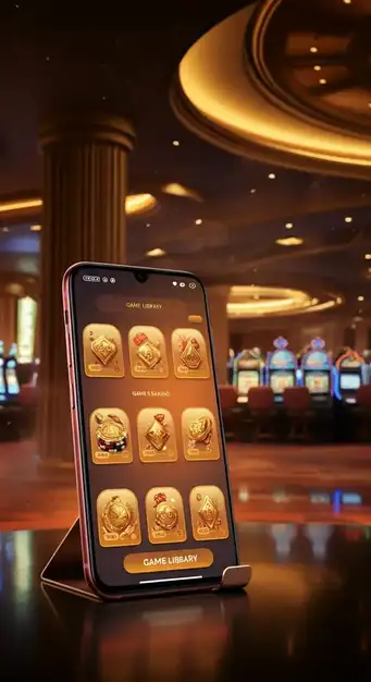 Screenshot der vielfältigen Spielauswahl im Pelican Casino Interface mit verschiedenen Slots und Live-Dealer-Tischen